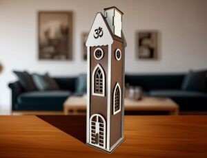 Casita porta sahumerios